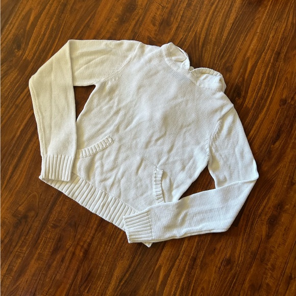 LF White Knit Sweater - Picture 3 of 10